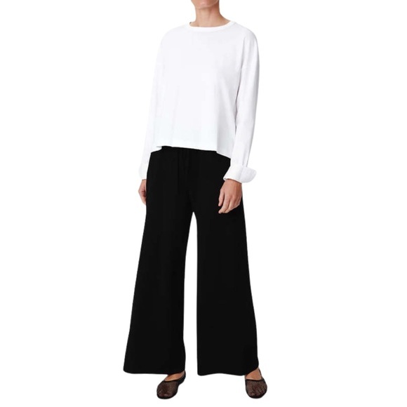 ATM Satin Wide Leg Pull-On Pants Size Small NWT - Picture 1 of 3